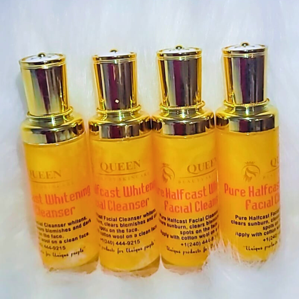 Pure Half-Cast Strong Whitening Face Cleanser