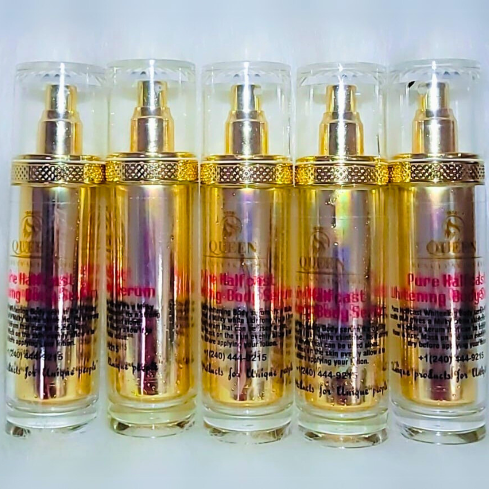 Pure Half-Cast Strong Whitening Body Serum – 120ml