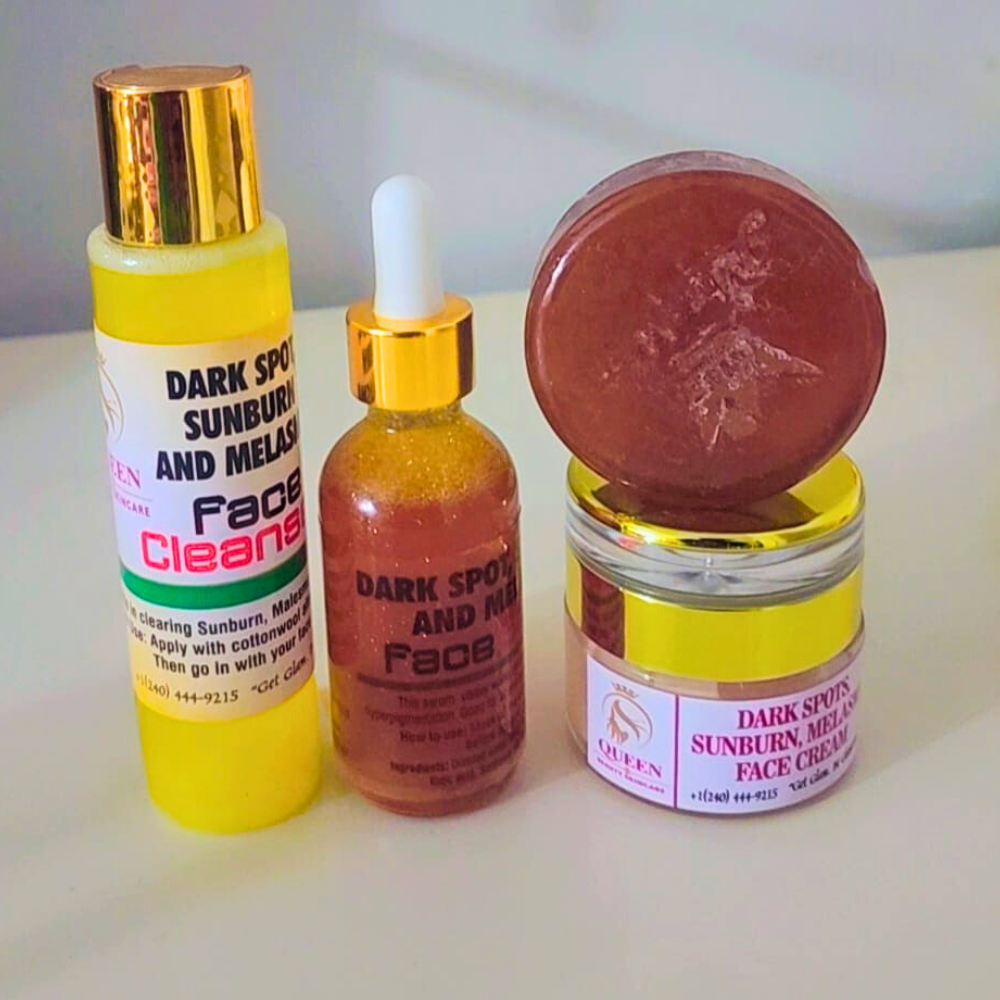 Sunburn & Malesma Facial Set (4pcs)