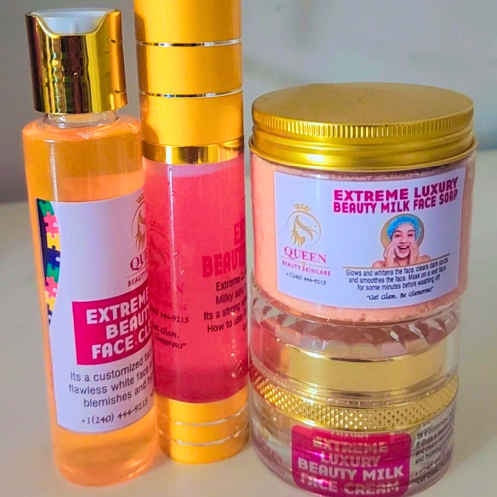 Extreme Luxury Beauty Milk Facial Set (4pcs)