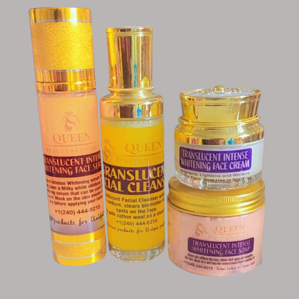 Translucent Intense Whitening Face Set (4pcs)