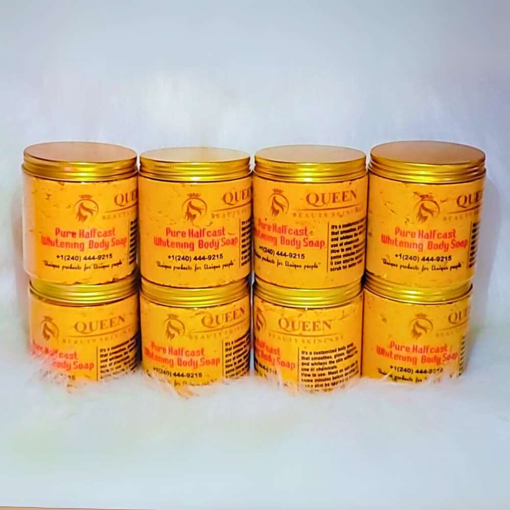 Pure Half-Cast Strong Whitening Body Paste Soap
