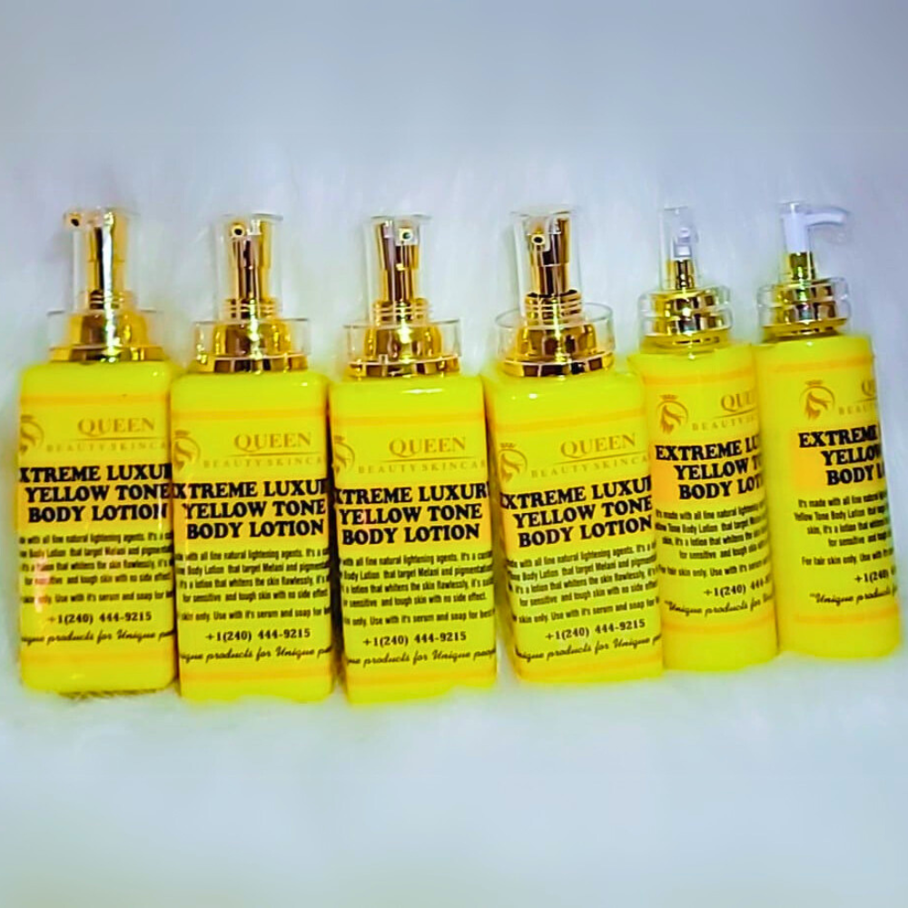 7D Intense Whitening Yellow Tone Body Milk – 500ml