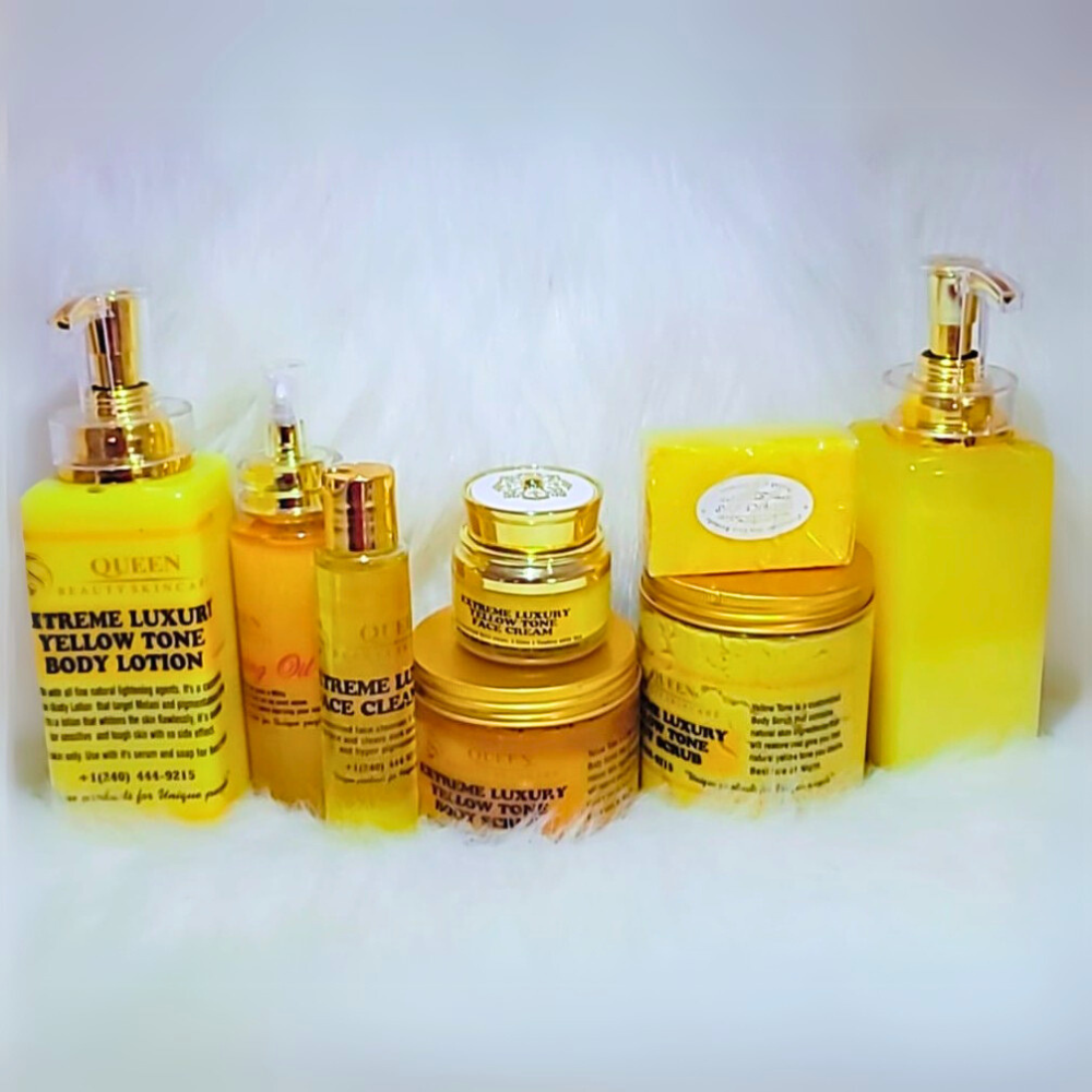 7D Intense Whitening Yellow Tone Set