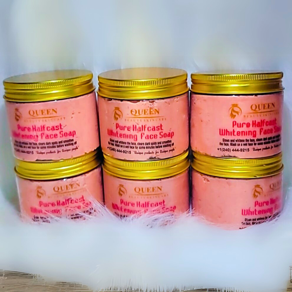 Pure Half-Cast Strong Whitening Face Paste Soap