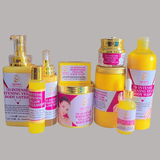 Intense Whitening Yellow Tone Face & Body Set