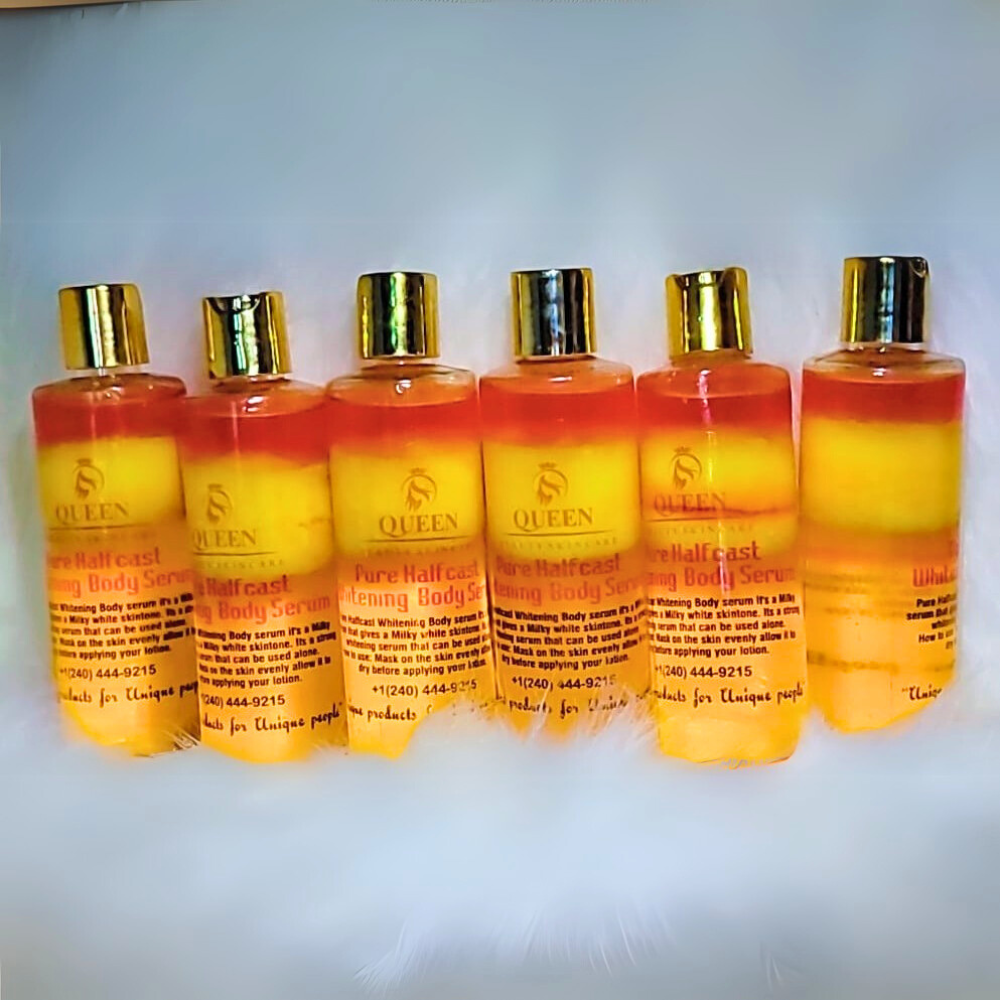 Pure Half-Cast Strong Whitening Body Serum – 250ml