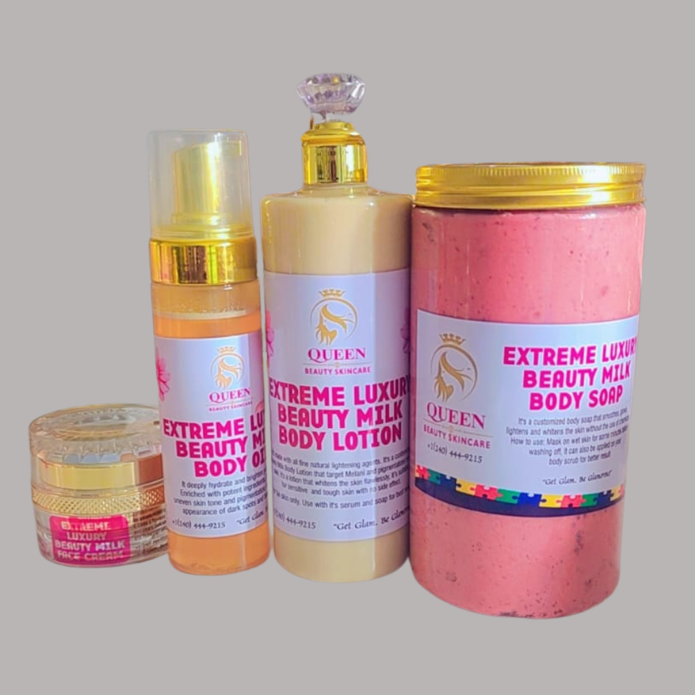 Extreme Luxury Beauty Milk Set (4pcs)
