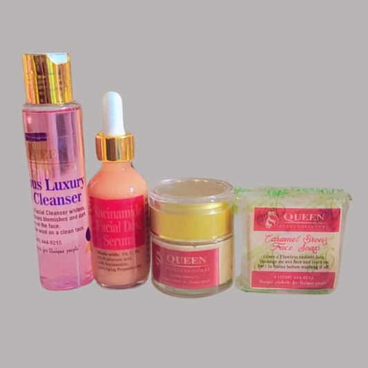Caramel Bronz Facial Set (4pcs)