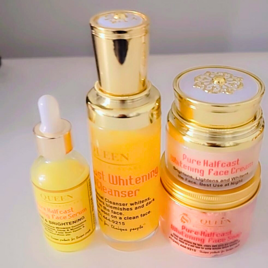 Pure Halfcast Strong Whitening Face Set