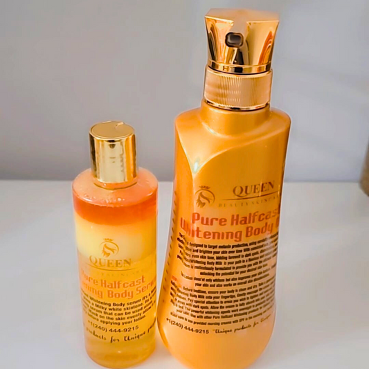 Pure Halfcast Strong Whitening Body & Serum in 2-Set