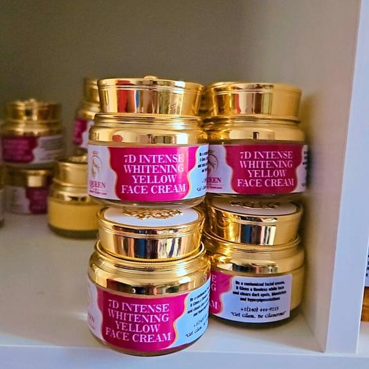 7D Intense Whitening Yellow Face Cream 50g