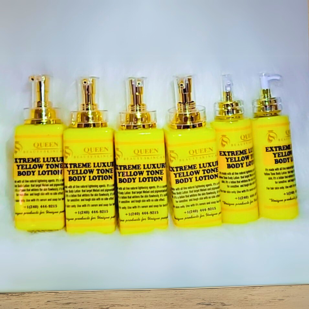 Extreme Luxury Yellow Tone Body Lotion