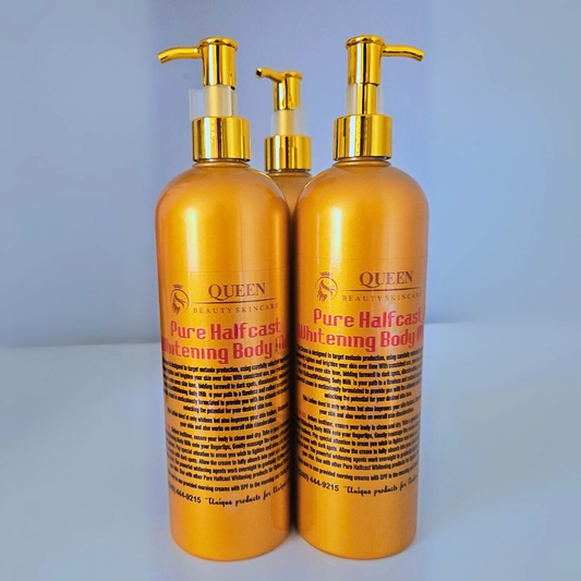 Pure Half-Cast Strong Whitening Body Milk – 600ml (Big Size)