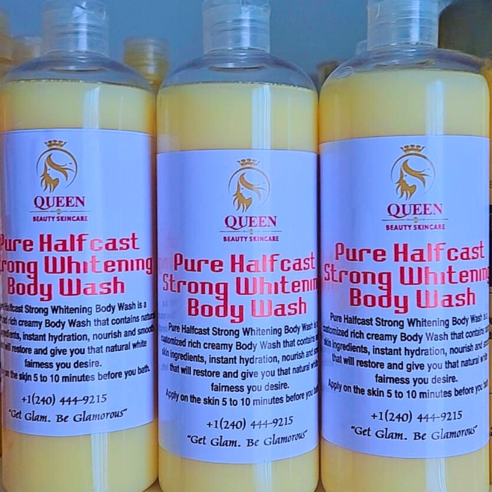 Pure Half-Cast Strong Whitening Body Wash