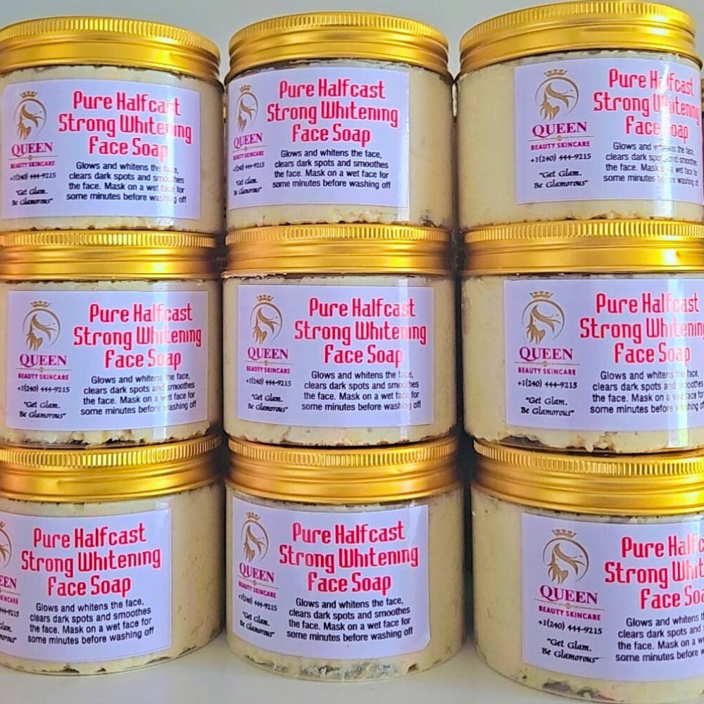 Pure Halfcast Strong Whitening Face Soap
