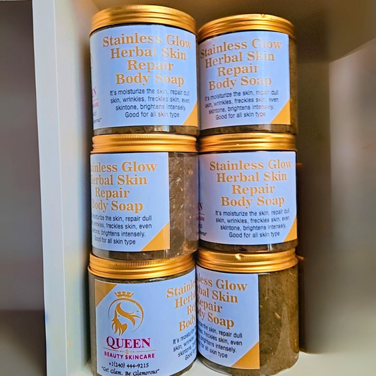 Stainless Glow Herbal Skin Repair Body Soap
